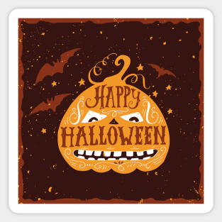 Halloween Jack-o-Lantern Sticker